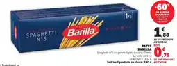 U Express Barilla - pates offre