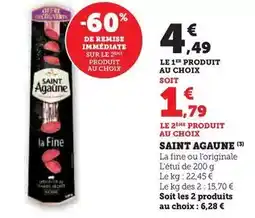 Super U Saint agaune - la fine ou l'originale offre
