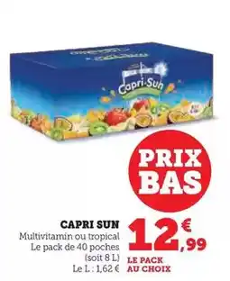 Super U Capri sun - multivitamin offre