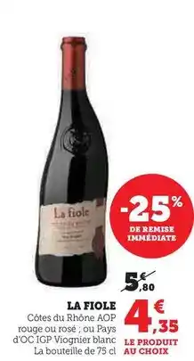 Hyper U Brotte - la fiole offre