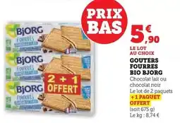 Hyper U Bjorg - gouters fourres offre