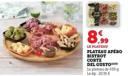 U Express Corte del gusto - plateau apero bistrot offre