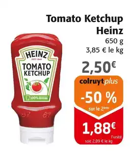 Colruyt HEINZ Tomato ketchup offre