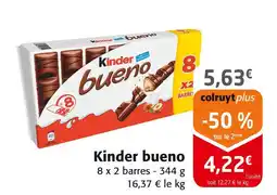 Colruyt Kinder bueno offre