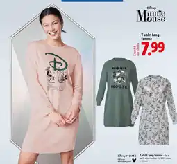Lidl T-shirt long femme offre