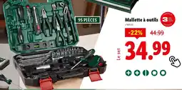 Lidl Mallette à outils offre