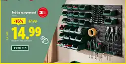 Lidl Set de rangement offre