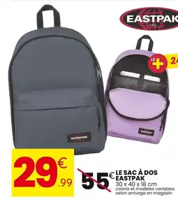 Stokomani EASTPAK Le sac à dos offre