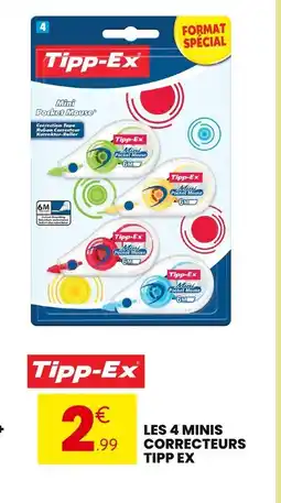 Stokomani TIPP EX Les 4 minis correcteurs offre