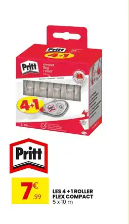 Stokomani PRITT Les 4+1 roller flex compact offre