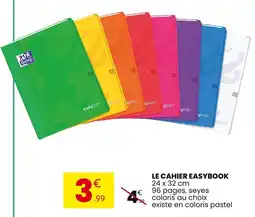 Stokomani Le cahier easybook offre
