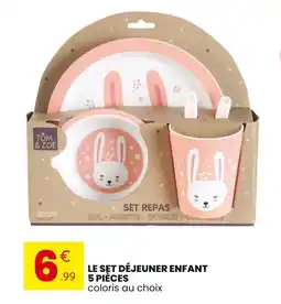 Stokomani Le set déjeuner enfant 5 pièces offre
