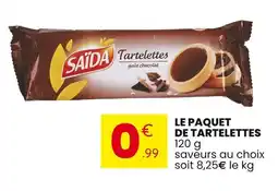 Stokomani Le paquet de tartelettes offre
