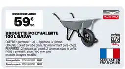 Brico Dépôt Brouette polyvalente offre