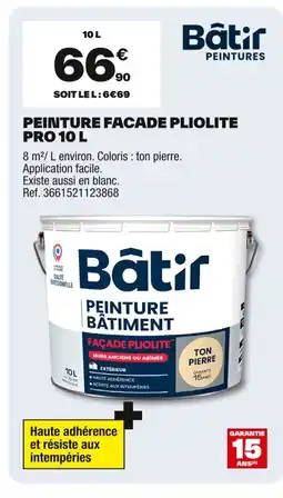 Brico Dépôt Peinture facade pliolite pro offre