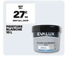 Brico Dépôt Peinture blanc offre