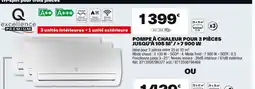Brico Dépôt Pompe à chaleur pour 3 pièces jusqu'à offre