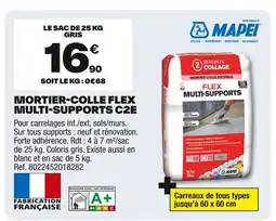 Brico Dépôt MAPEI Mortier-colle flex multi-supports c2e offre