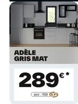 Brico Dépôt Adèle gris mat offre