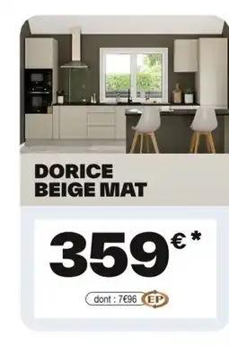 Brico Dépôt Dorice beige mat offre