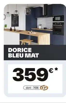 Brico Dépôt Dorice bleu mat offre