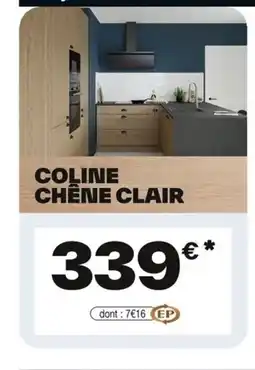 Brico Dépôt Coline chene clair offre