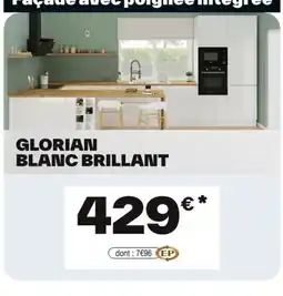 Brico Dépôt Glorian blanc brillant offre