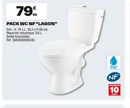 Brico Dépôt Pack wc nf lagon offre