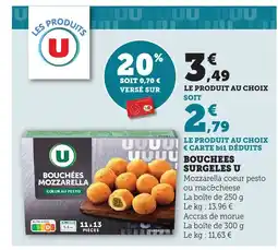 Maximarché Bouchees surgeles u offre