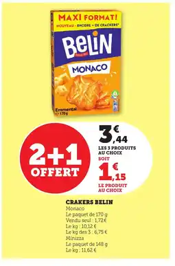 Maximarché BELIN Crakers offre