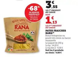 Maximarché RANA Pates fraiches offre