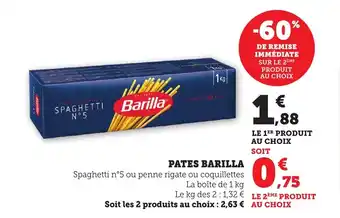Maximarché BARILLA Pates offre