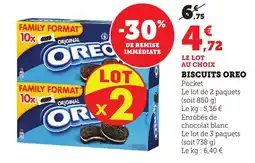 Maximarché OREO Biscuits offre