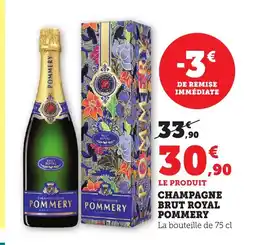 Maximarché POMMERY Champagne brut royal offre