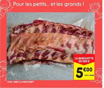 Ribs a la mexicaine