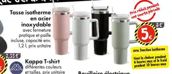 TEDi Tasse isotherme en acier inoxydable offre