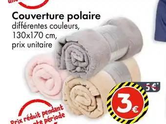 TEDi Couverture polaire offre