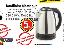 TEDi Bouilloire électrique offre