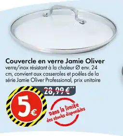 TEDi Couvercle en verre Jamie Oliver offre