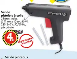 TEDi Set de pistolets à colle offre