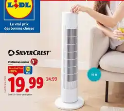 Lidl Ventilateur colonne offre