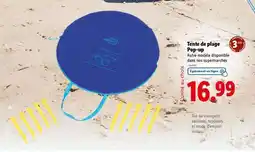 Lidl Tente de plage Pop-up offre