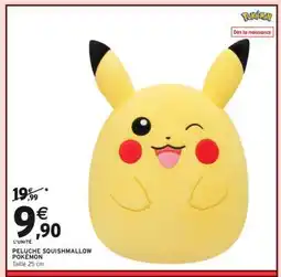 Intermarché Hyper Peluche Squishmallow Pokémon offre
