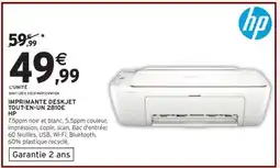 Intermarché Hyper Imprimante Deskjet Tout-en-un 2810E HP offre