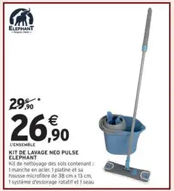 Intermarché Hyper KIT DE LAVAGE NEO PULSE ELEPHANT offre