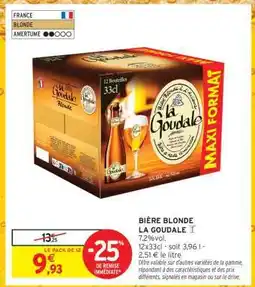 Intermarché LA GOUDALE offre