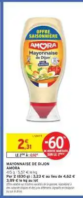 Intermarché MAYONNAISE DE DIJON offre