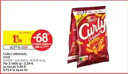 Intermarché Curly Original offre