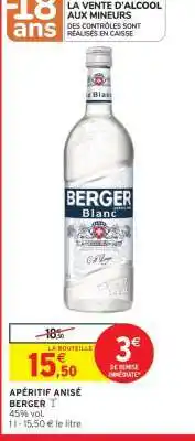 Intermarché BERGER offre