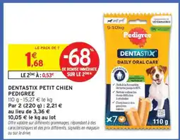 DENTASTIX PETIT CHIEN PEDIGREE